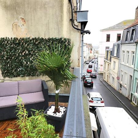 Grand Studio Terrasse Centre Historique Restaurant Nausicaa Boulogne-sur-Mer Buitenkant foto